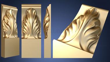 3D model Lower element of the pilaster (STL)